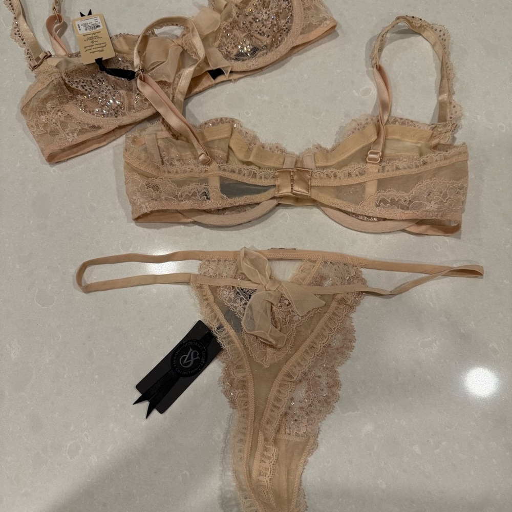 Victoria's Secret Designer Fashion Show Swarovski Crystal Bra & Panty Set - Picture 16 of 16